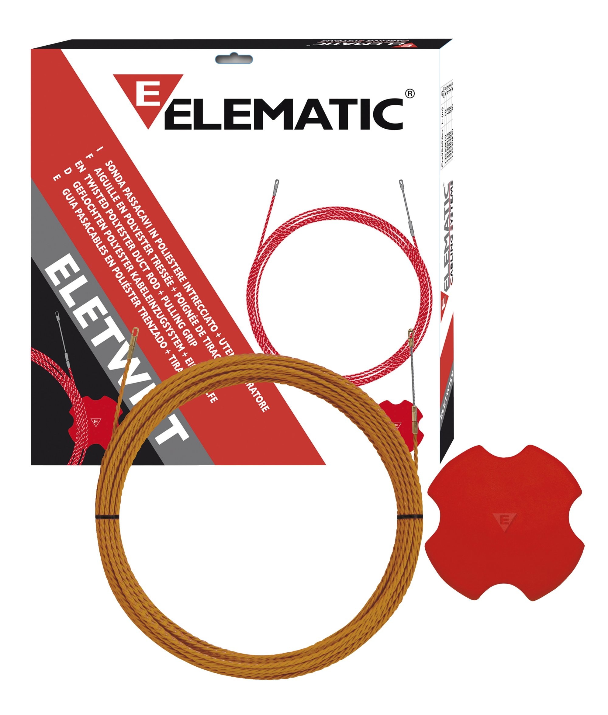 ELEMATIC - SONDA ELETWIST POLIESTERE 10m x DIAM 4,5mm