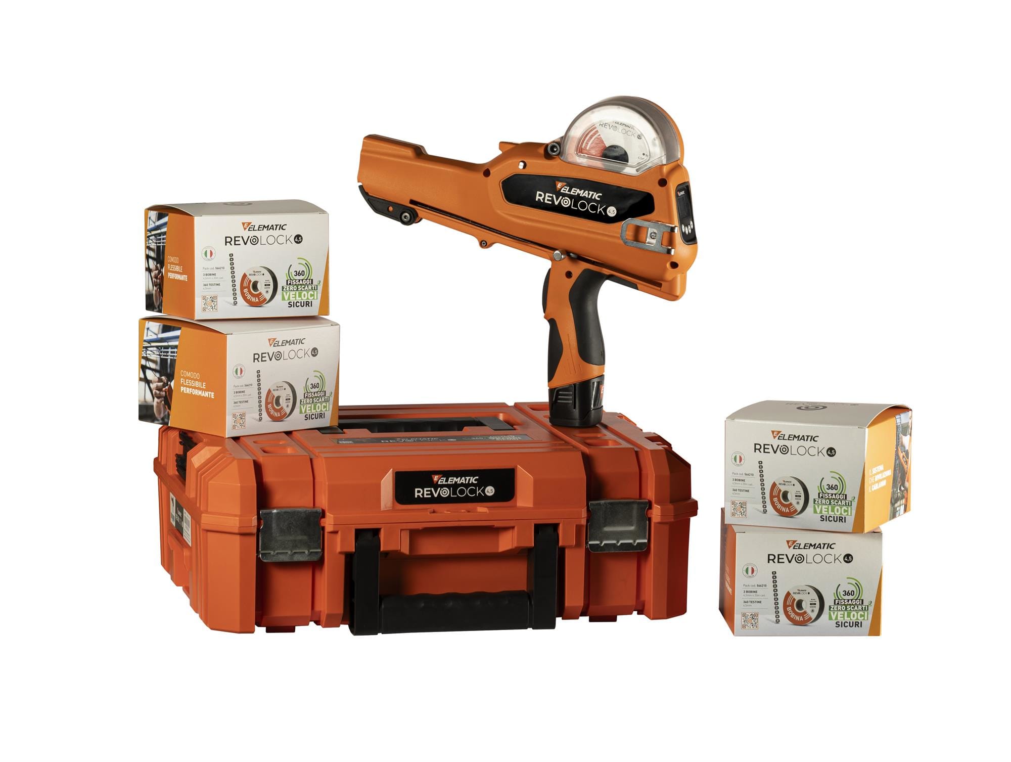 REVOLOCK - REVOLOCK 4,5 + 1440 TESTINE 12 BOBINE