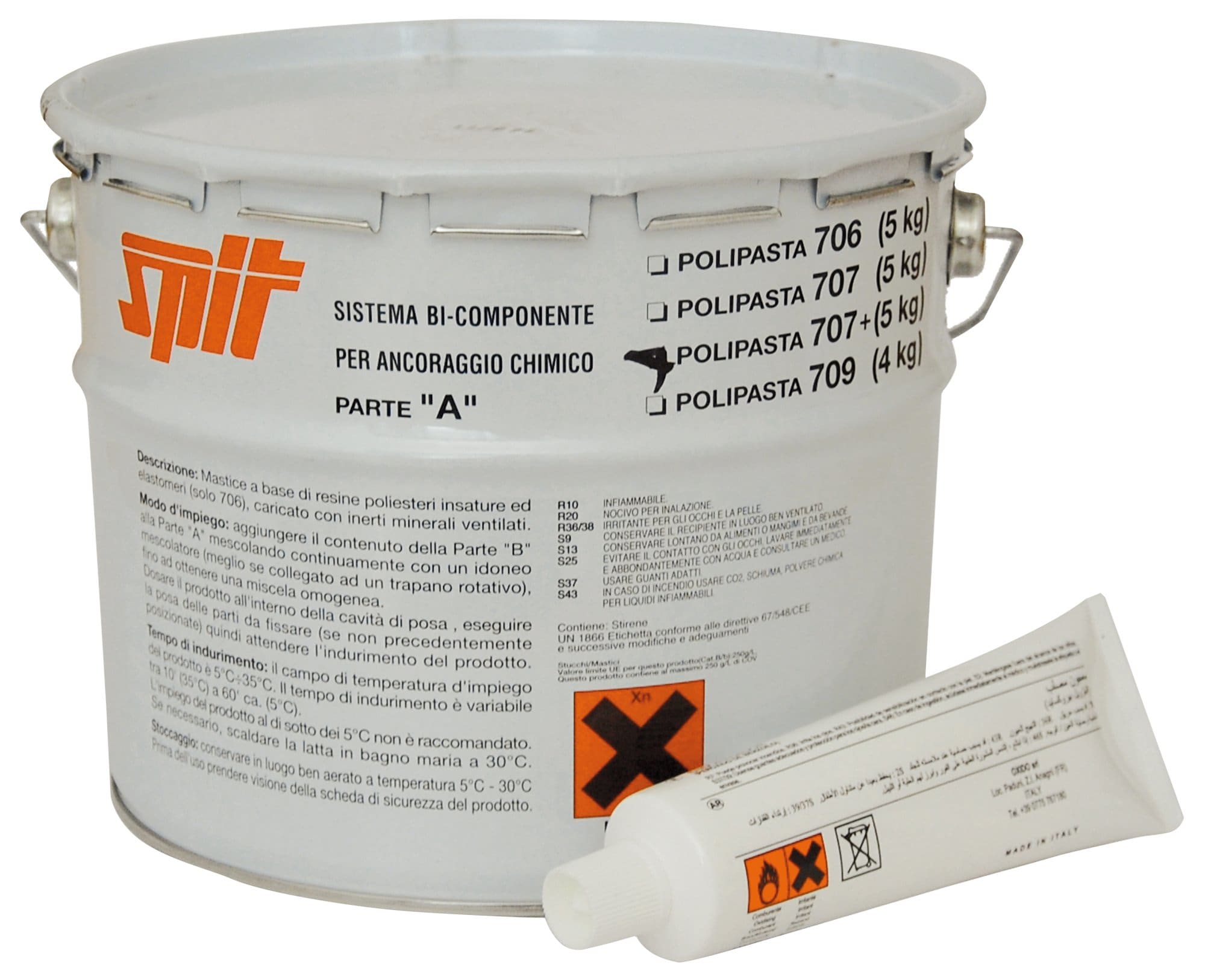 SPIT - POLIPASTA MALTA BI-COMPONENTE 707+ 5KG