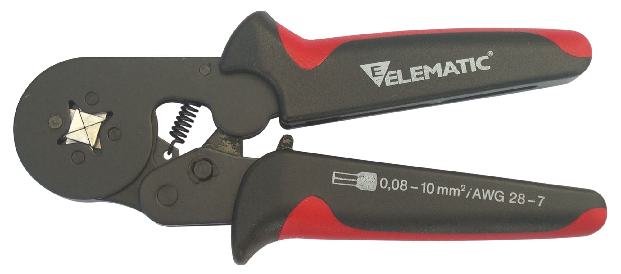 ELEMATIC - CRIMPATRICE 9302 ACCIAIO SEZIONE 0,08-10mm