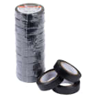 ELEMATIC - NASTRO ISOLANTE PVC NERO 15x10 - 10M