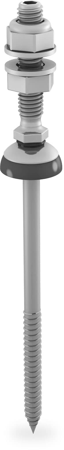 K2 SYSTEM - BAR FIL M8X100/50, PER LAMIERA GREC FZD