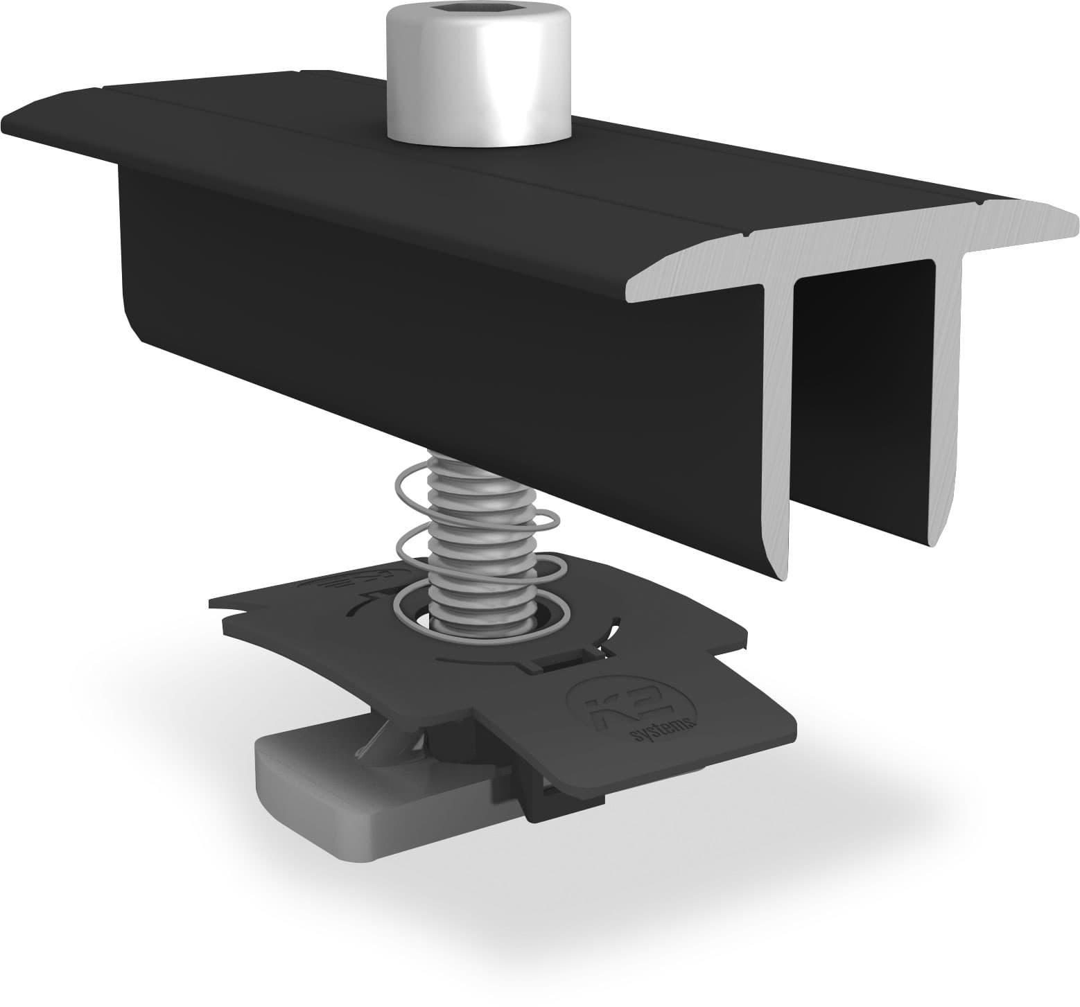 K2 SYSTEM - MORSETTO INTERMEDIO XS 30-33 MM, BLACK 1005157