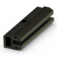 K2 SYSTEM - MORSETTO TERMINALE MODULI SENZA CORNICE