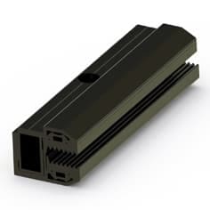 K2 SYSTEM - MORSETTO TERMINALE MODULI SENZA CORNICE