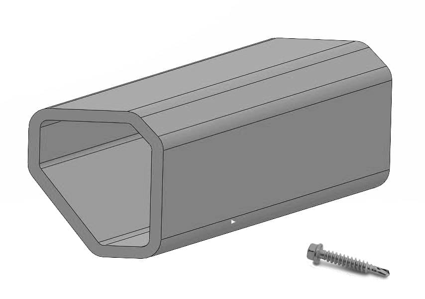 K2 SYSTEM - CONGIUNTORE SET SINGLERAIL 63