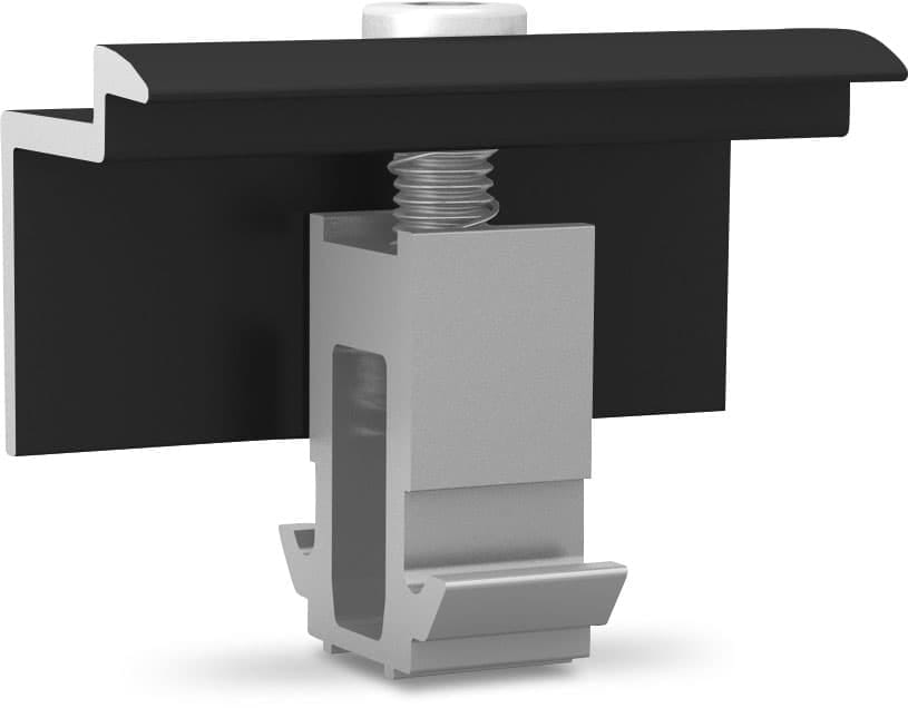 K2 SYSTEM - MINICLAMP MORSETTO TERM 36-50 MM, BLACK