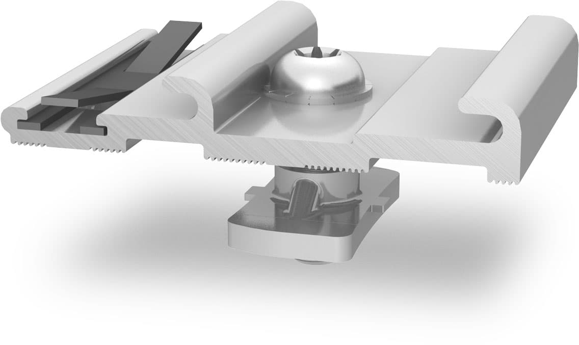 K2 SYSTEM - INSERTIONRAIL CROSSCONNECTOR