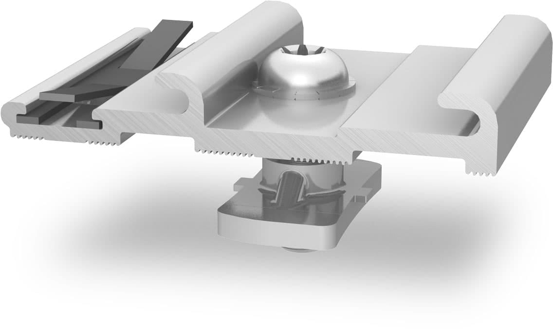 K2 SYSTEM - INSERTIONRAIL CROSSCONNECTOR