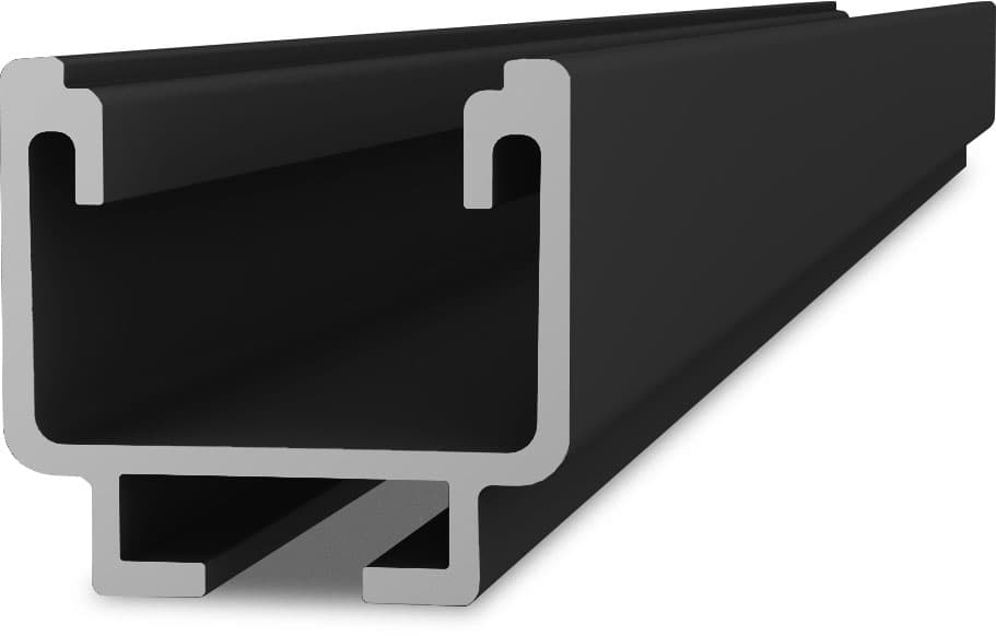 K2 SYSTEM - SOLIDRAIL LIGHT 5.95 M BLACK