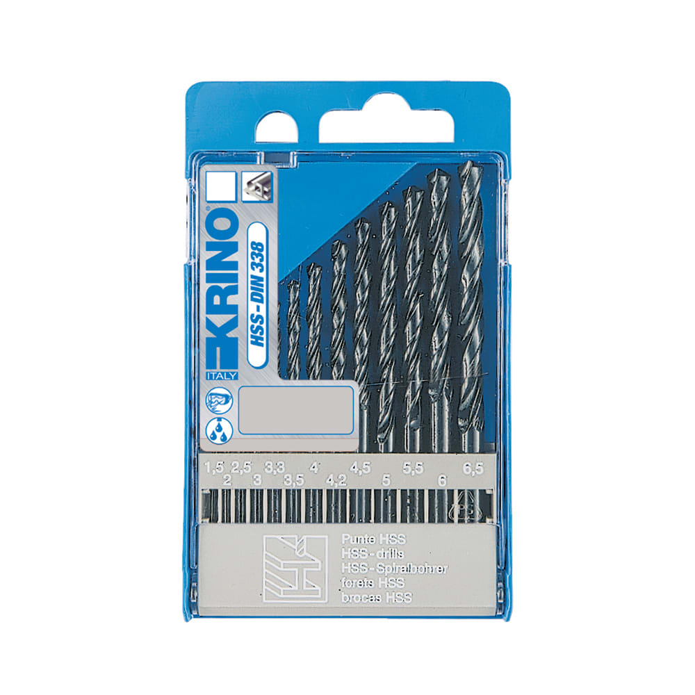KRINO - ASSORTIMENTO PUNTE HSS RULLATE