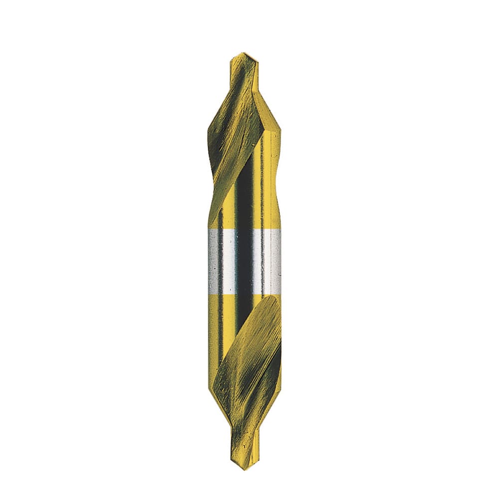KRINO - PUNTA CENTR.60°/120°TIN DIN333BA RIVESTITE AL TIN MM 4