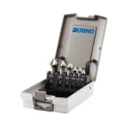 KRINO - ASSORTIMENTO FRESE AD INCASSARE E SVASARE A 3 TAGLI HSS 6,3-20,5