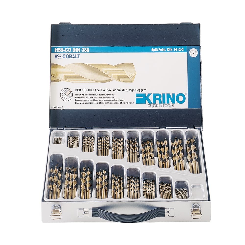 KRINO - VALIGETTA PUNTE COBALTO RIVESTITE AL TIALN