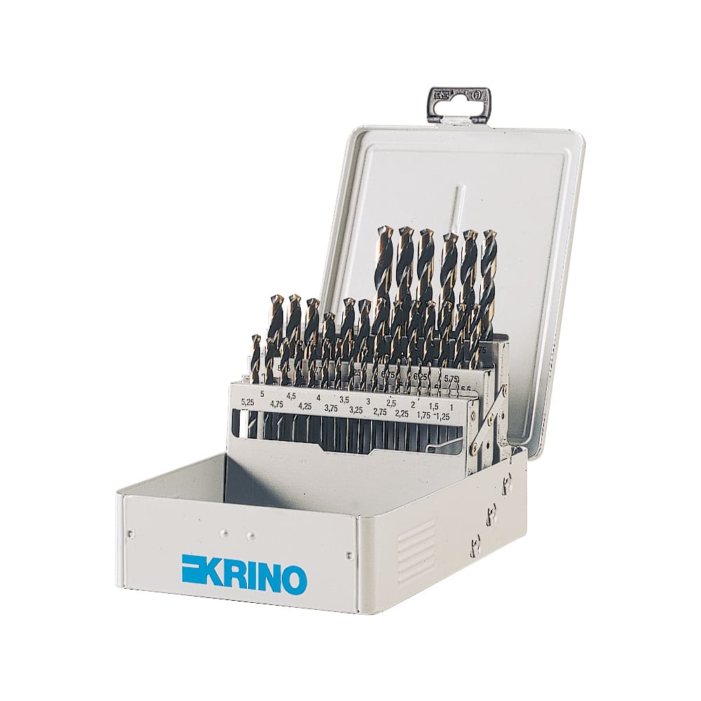 KRINO - ASSORTIMENTO PUNTE HSS RETTIFICATE LUCIDE