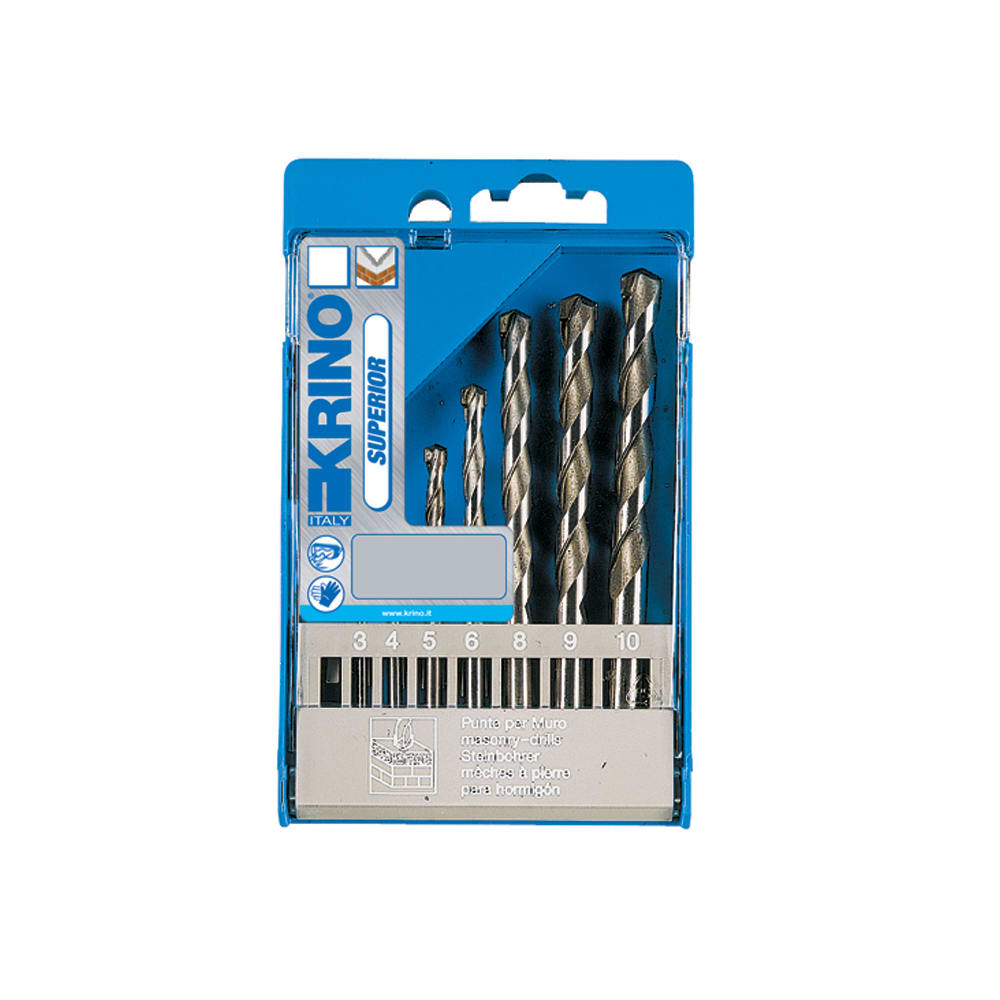 KRINO - ASSORTIMENTO PUNTE “SUPERIOR” PER EDILIZIA  3-10