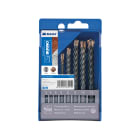 KRINO - ASSORTIMENTO PUNTE ROTOBATTENTI “MAX 4” A 4 TAGLIENTI E 4 ELICHE PER FORARE AD ALTO RENDIMENTO TUTTI I MATERIALI EDILI 4-12