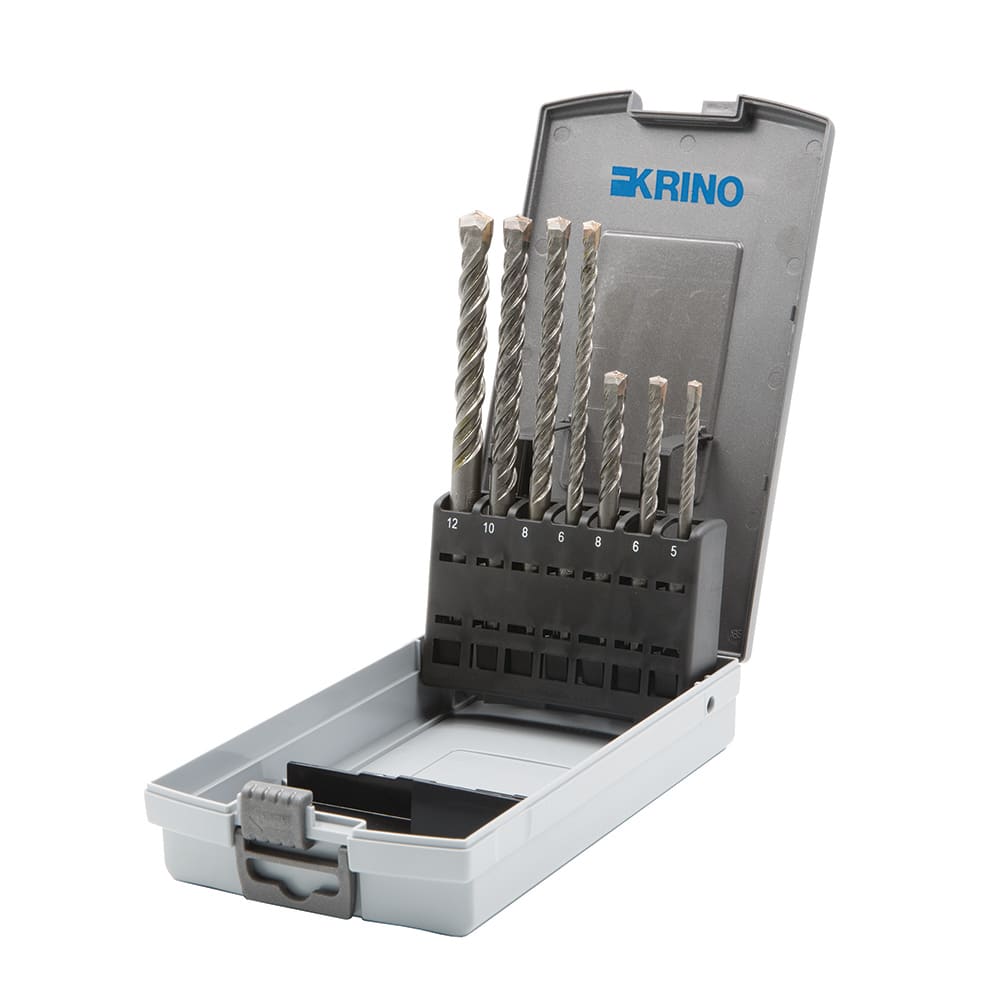 KRINO - ASSORTIMENTO PUNTE SDS-PLUS “K4” ABS