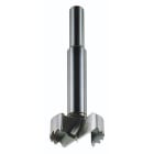 KRINO - FRESA FORSTENER A DUE TAGLIENTI CON PUNTA DA CENTRO ED INCISORI PER FORI NEL LEGNO diametro 26 lunghezza in mm 90 legno dolce e derivati