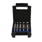 KRINO - ASSORTIMENTO FRESE TIPO FORSTNER A DUE TAGLIENTI CON PUNTA DA CENTRO ED INCISORI PER FORI NEL LEGNO 15-20-25-30-35