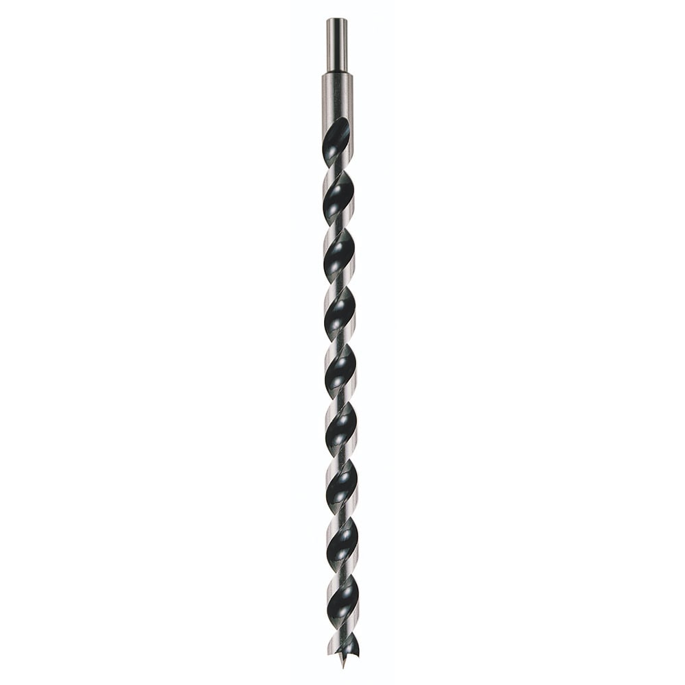 KRINO - PUNTE PER LEGNO CON PUNTA GUIDA A CENTRARE ED ELICHE AD ALTO SCARICO SUPERPROFESSIONALI SERIE LUNGA diametro 8 lunghezza in mm 400 legno, multistrato, truciolato