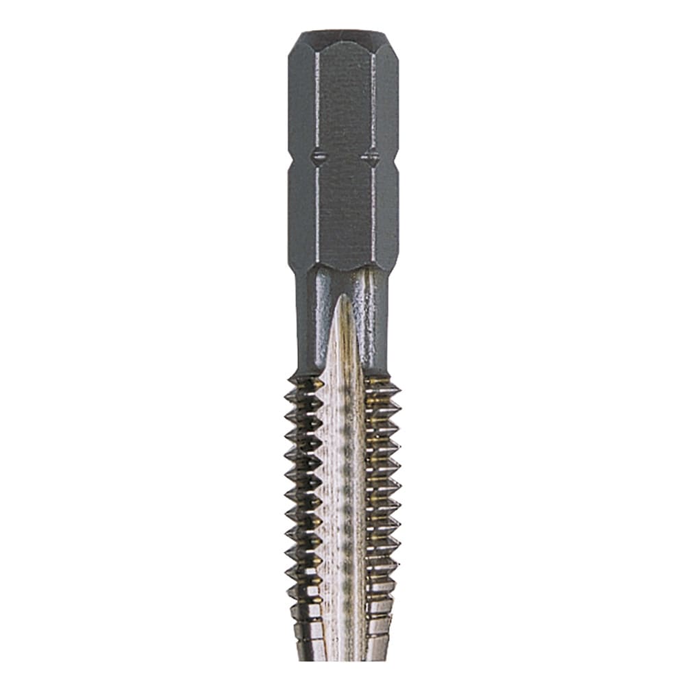 KRINO - MASCHI CON ATTACCO ESAGONALE 1/4“ PER FILETTARE CON AVVITATORI E TRAPANI REVERSIBILI 5 PER 0,8