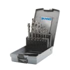 KRINO - ASSORTIMENTO MASCHI A MACCHINA, SCANALATURE DESTRE 35°, IMB. “C”, FILETTARE METRICA ISO ABS HSS-G DIN371C+376C 35°