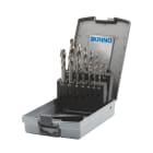 KRINO - ASSORTIMENTO MASCHI A MACCHINA, SCANALATURE DESTRE 35°, IMB. “C”, FILETTARE METRICA ISO ABS HSS-CO 5% DIN371+376/C 35°