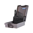 KRINO - ASSORTIMENTO MASCHI A MACCHINA CON ANELLO BIANCO PER UTILIZZI SPECIALI HSS-CO 5% 3-12 371-376 40°