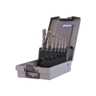 KRINO - ASSORTIMENTO MASCHI A MACCHINA CON ANELLO BLU, FILETTATURA METRICA ISO HSS-CO 5% 3-12 371-376 40°