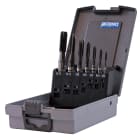 KRINO - ASSORTIMENTO MASCHI MACCH.ANELLO NERO 7P M3-12 DIN371-376