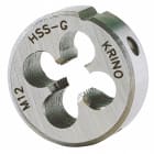 KRINO - FILIERE TONDE AD IMBOCCO CORRETTO, FILETTATURA METRICA ISO A PASSO GROSSO 27 PER 3