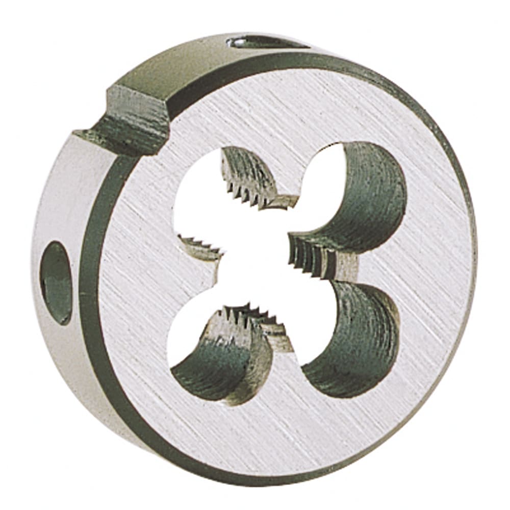 KRINO - FILIERE TONDE NON A NORMA DIN, FILETTATURA METRICA ISO A PASSO GROSSO E FINE 12 PER 1,75