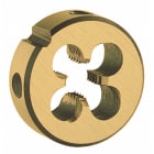 KRINO - FILIERE TONDE NON A NORMA DIN, FILETTATURA METRICA ISO A PASSO GROSSO 4 PER 0,7