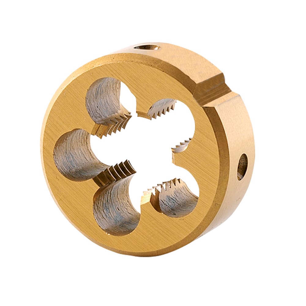 KRINO - FILIERE TONDE AD IMBOCCO CORRETTO RIRIVESTITE AL TIN, FILETTARE METRICA ISO A PASSO GROSSO E FINE 3 PER 0,5