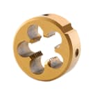 KRINO - FILIERE TONDE AD IMBOCCO CORRETTO RIRIVESTITE AL TIN, FILETTARE METRICA ISO A PASSO GROSSO E FINE 14 PER 1,5