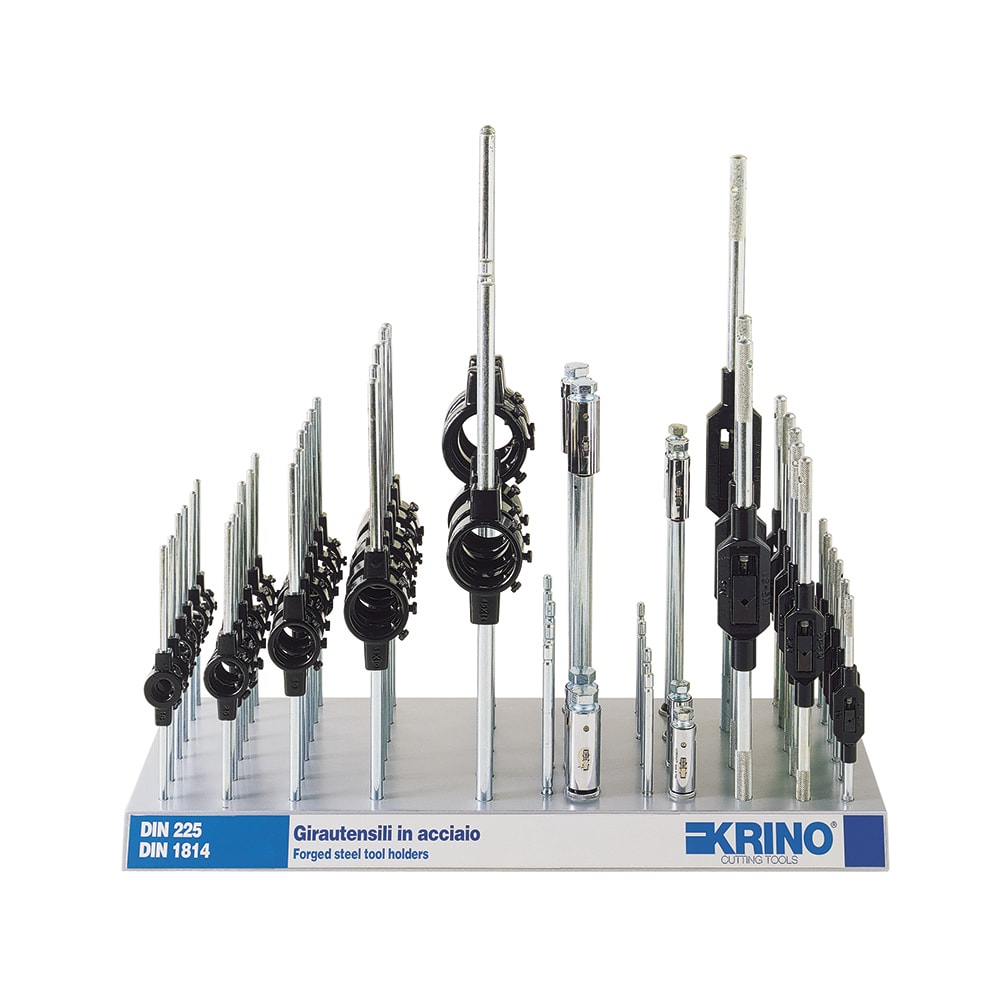 KRINO - ESPOSITORE GIRAUTENSILI IN ACCIAIO A NORME DIN 51PZ