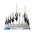 KRINO - ESPOSITORE GIRAUTENSILI IN ACCIAIO A NORME DIN 51PZ