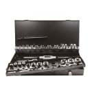 KRINO - ASSORTIMENTO FILETTATURA SCATOLA METALLICA .HSS-G MF 3-20 41PZ