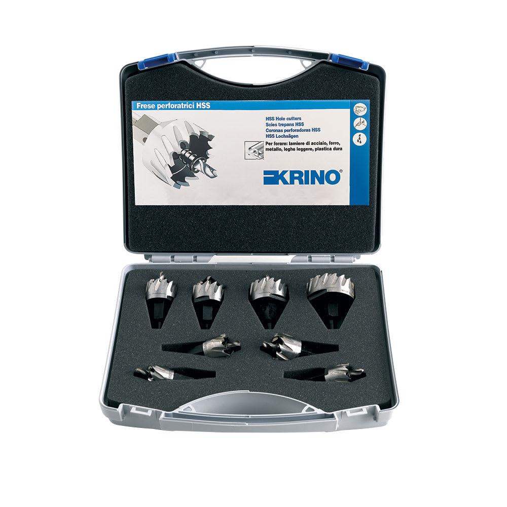 KRINO - MODULO FRESE A TAZZA HSS 21002 18-35  20PZ