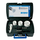 KRINO - ASSORTIMENTO SEGHE A TAZZA BIMETALLICHE HSS-CO 8% Kit per idraulici 19-57