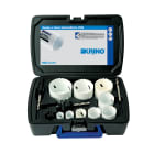 KRINO - ASSORTIMENTO SEGHE A TAZZA BIMETALLICHE HSS-CO 8% KIT PER INSTALLATORI 19-64