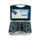 KRINO - ASSORTIMENTO SEGHE A TAZZA BIMETALLICHE HSS IN VALIGETTE DI PLASTICA KIT PER INSTALLATORI 20-64