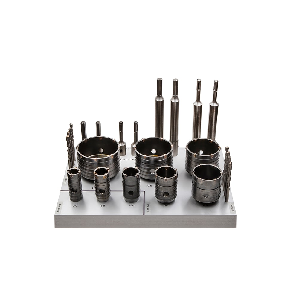 KRINO - ESPOSITORE FRESE ROTOPERCUSSIONE M16/M22 24 PZ 30-100