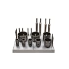 KRINO - ESPOSITORE FRESE ROTOPERCUSSIONE M16/M22 24 PZ 30-100