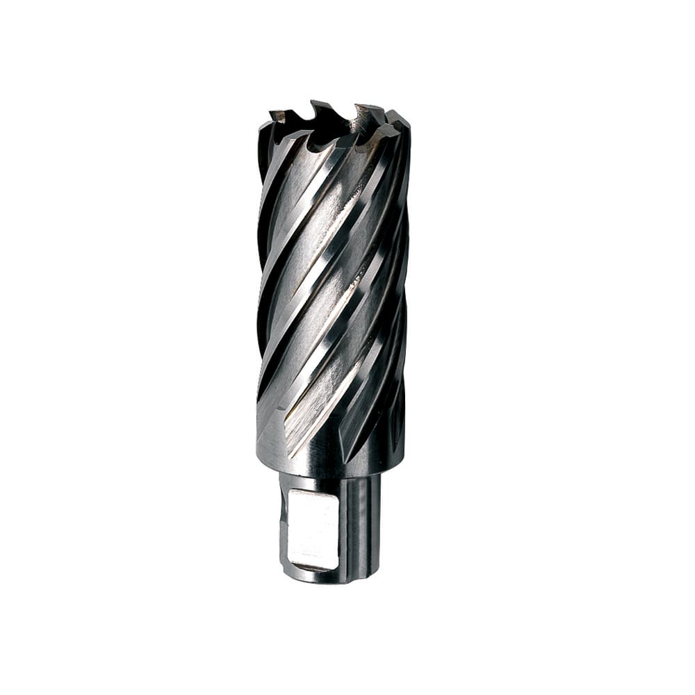 KRINO - FRESE A CAROTARE IN HSS-G CON ATTACCO WELDON PER MACCHINE A SUPPORTO
MAGNETICO E TRAPANI A COLONNA CON ATTACCO MORSE 21mm