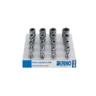 KRINO - ASSORTIMENTO FRESE A CAROTARE IN HSS-G CON ATTACCO WELDON PER MACCHINE A SUPPORTO MAGNETICO E TRAPANI A COLONNA CON ATTACCO MORSE 1 14-35