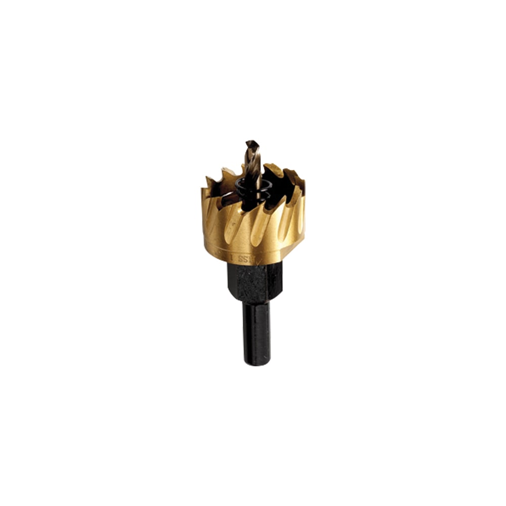 KRINO - FRESE A TAZZA IN HSS-G RETTIFICATE RIVESTITE AL TIN PER FORARE LAMIERE IN ACCIAIO ALTO LEGATO, ACCIAIO INOX, FERRO, TUTTI I MATERIALI METALLICI, PLASTICA DURA 28mm