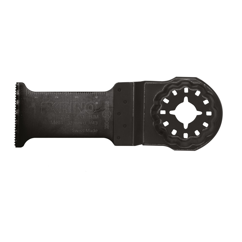 KRINO - ACCESSORI PER UTENSILI MULTIFUNZIONE AD OSCILLAZIONE BIM Applicazioni LEGNO/CHIODI, ALLUMINIO, PLASTICA, SANDWICH BOSCH® AIZ32AB Attacco Starlock®