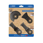 KRINO - ASSORTIMENTO ACCESSORI PER UTENSILI MULTIFUNZIONE AD OSCILLAZIONE Kit per pavimenti e installazioni 0